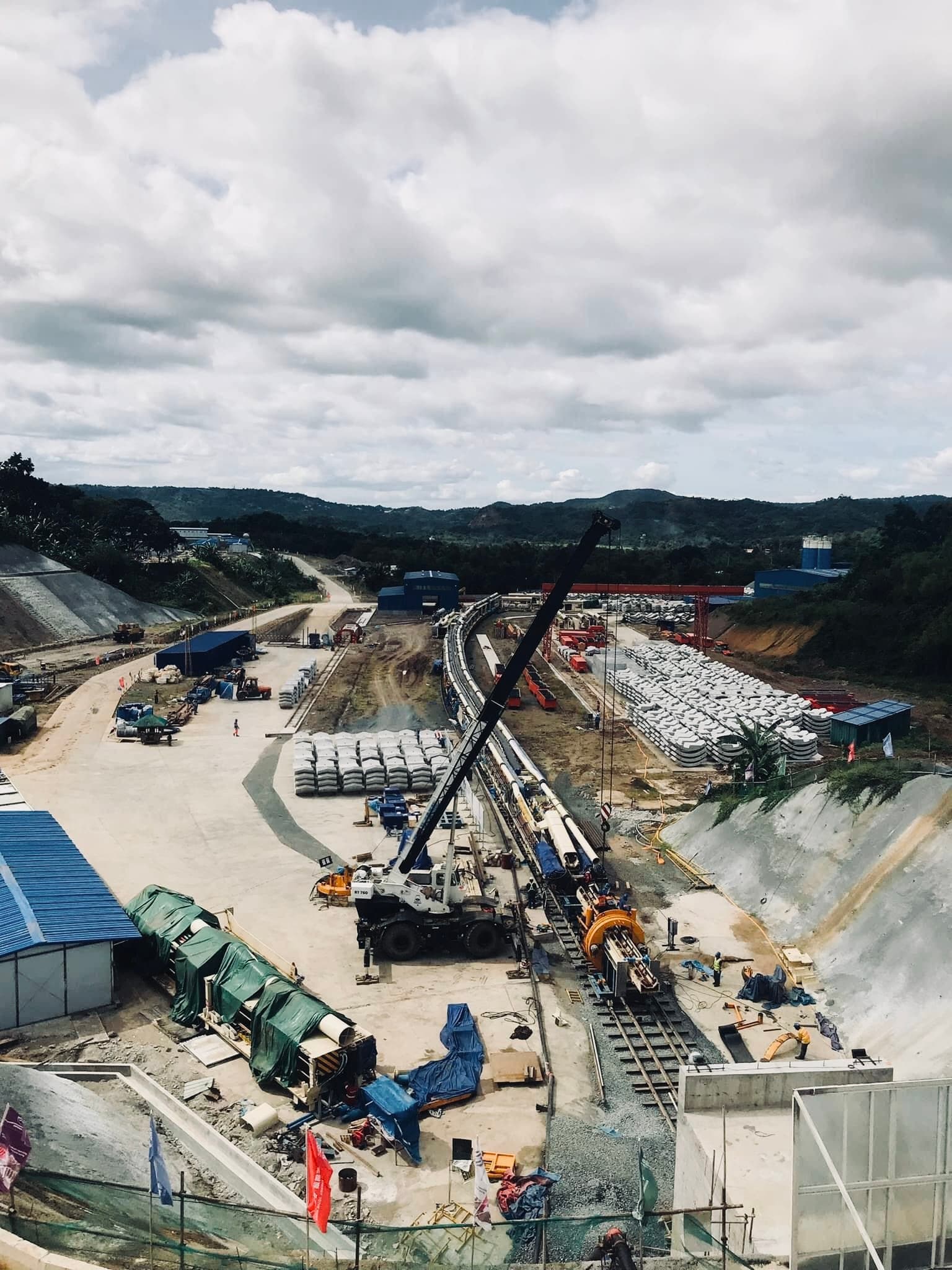 Kaliwa Dam construction site